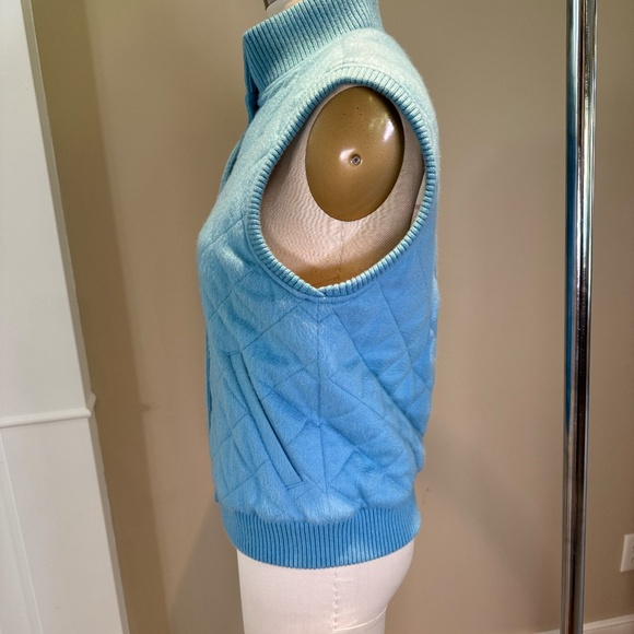 Vintage Loro Piana 100% Cashmere Vest, Size Large - Picture 5 of 13